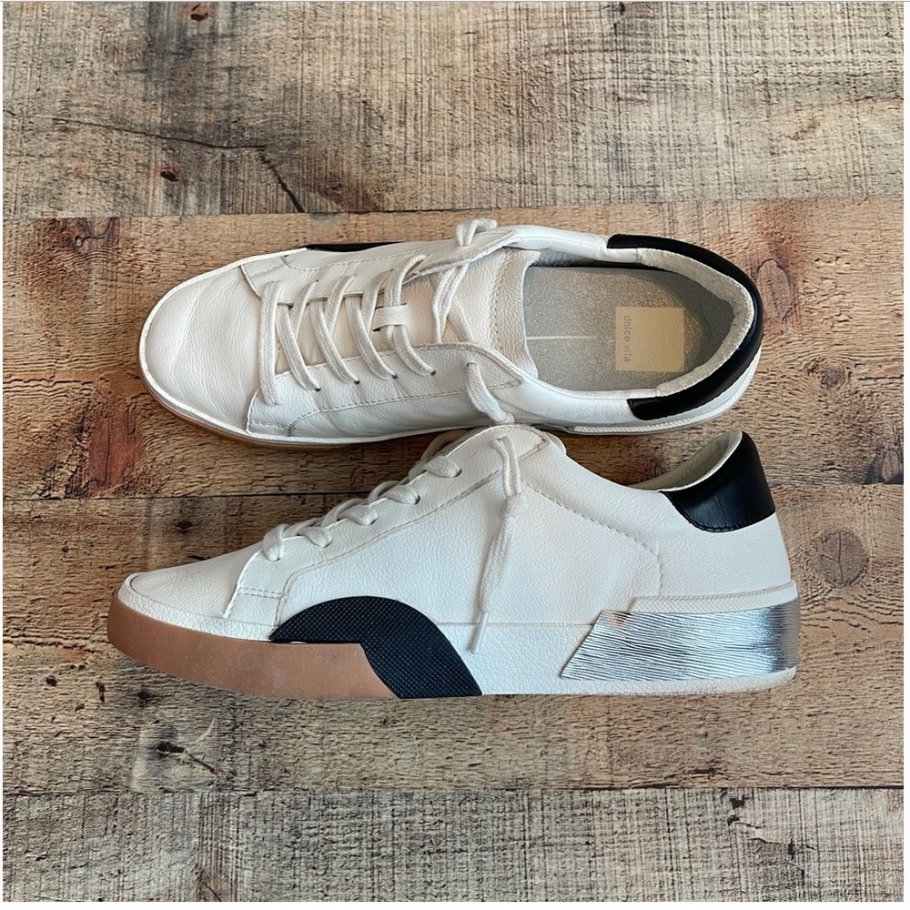 Dolce Vita Zina Leather Sneakers 8.5